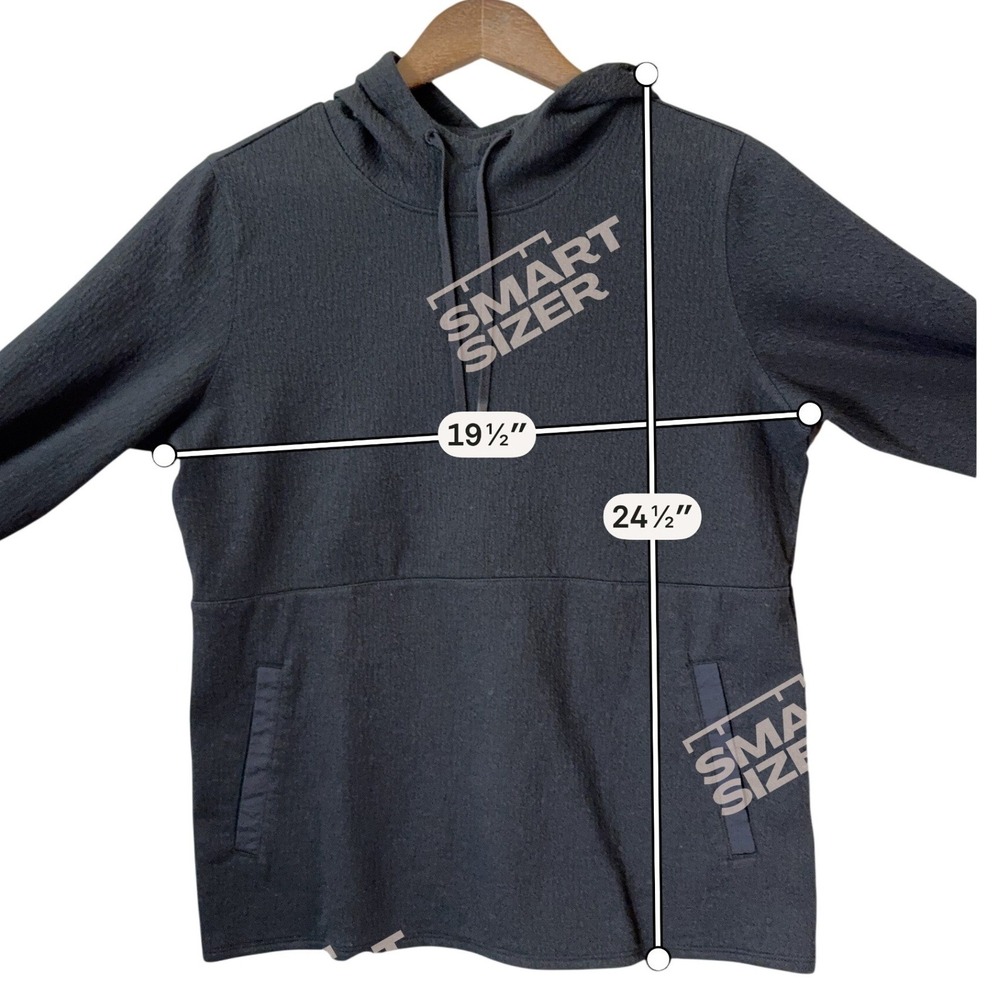 LL Bean Womens Pullover Hoodie Sweatshirt S‎ Black Performance Athleisure Gorp - Picture 7 of 8